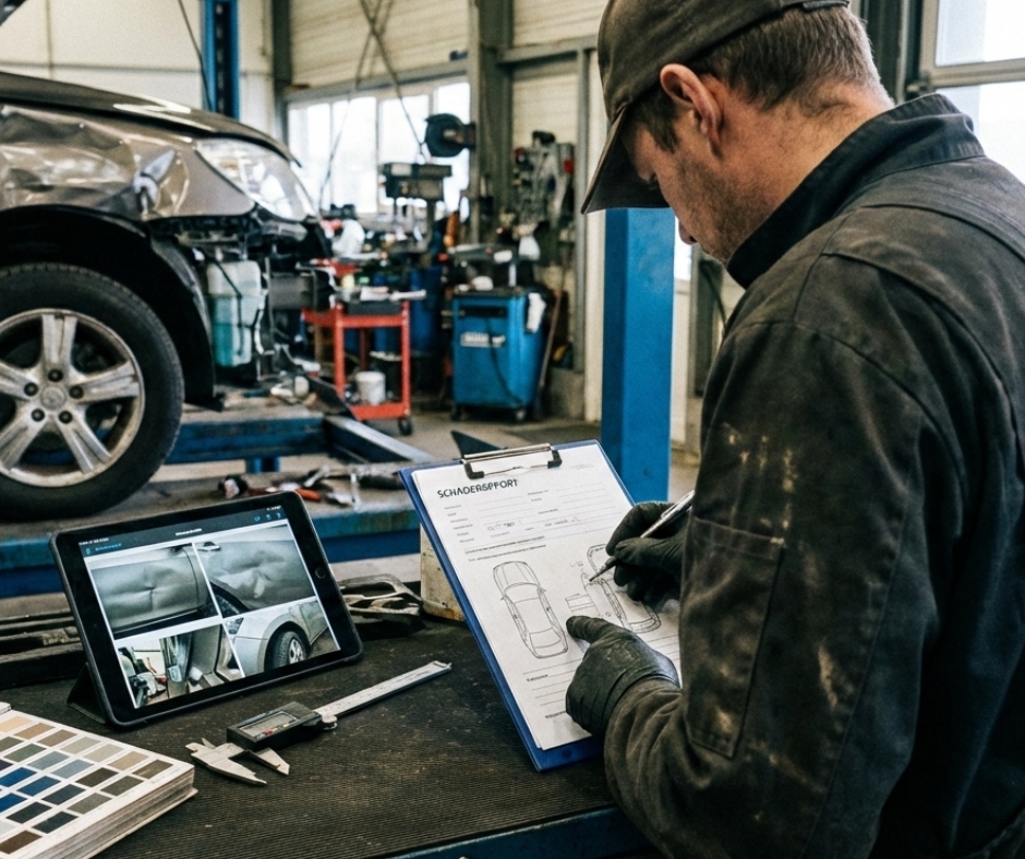 schaderapport opstellen